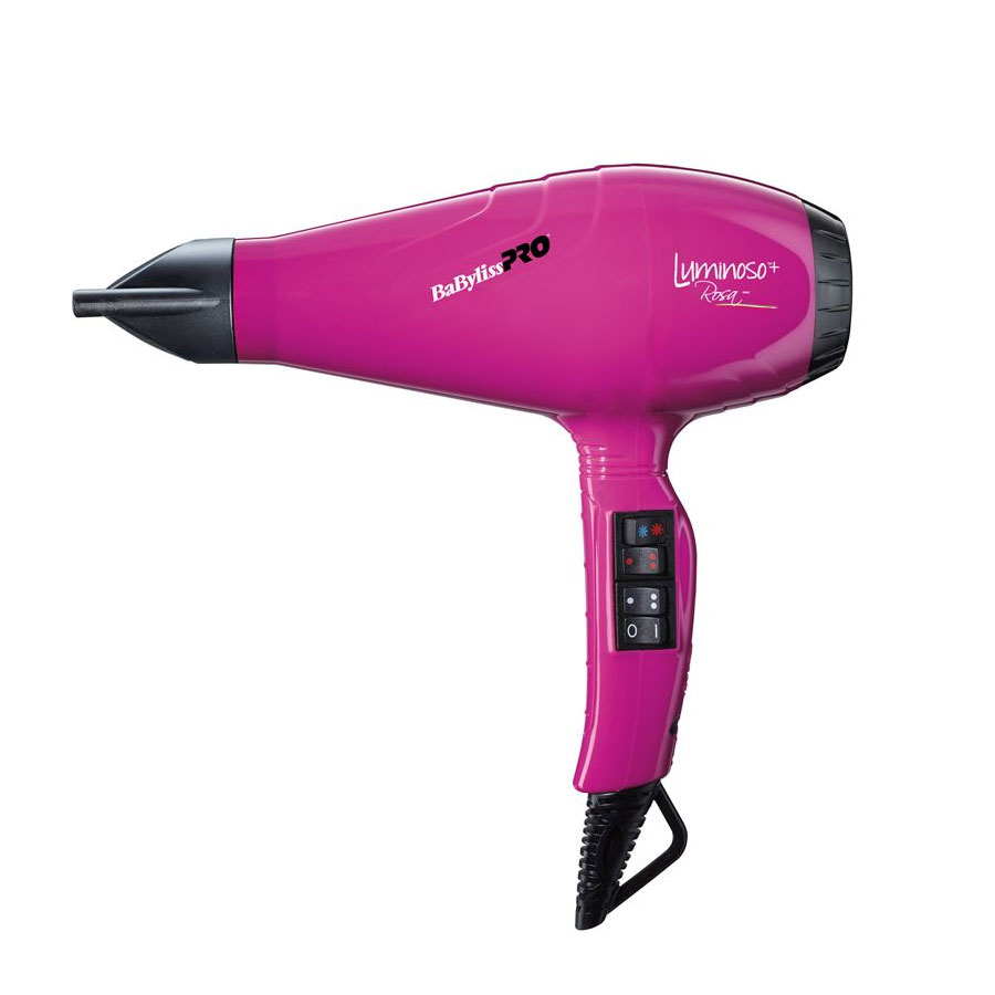 Percentage Wie variabel Babyliss Pro Luminoso Ionic Rosa Fohn 2100W - Babyliss - Marque - Total  Beauty Shop France