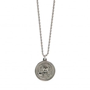 Silis Necklace Coin XL So Silver