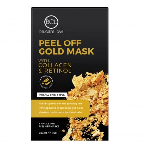 BCL Spa Peel Off Gold Mask - 5st