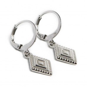Silis Earring Square So Silver